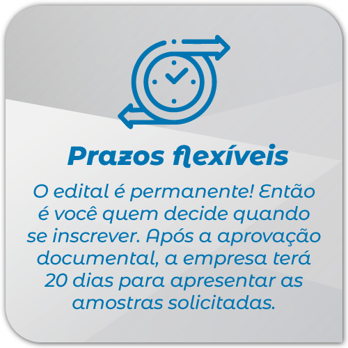 Prazos flexíveis