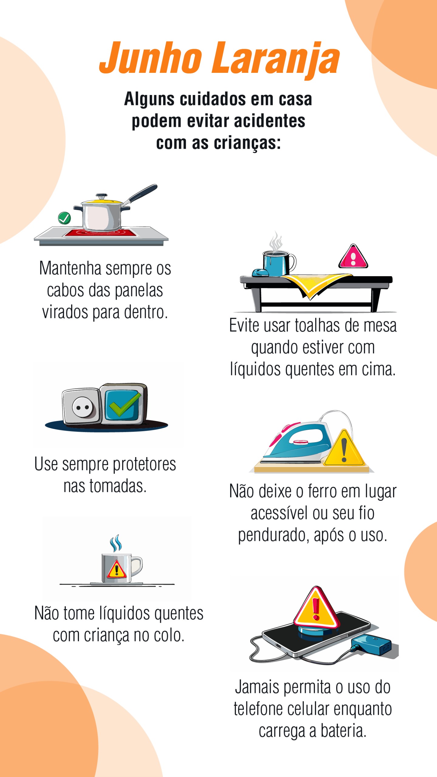 cuidados com crianas em casa