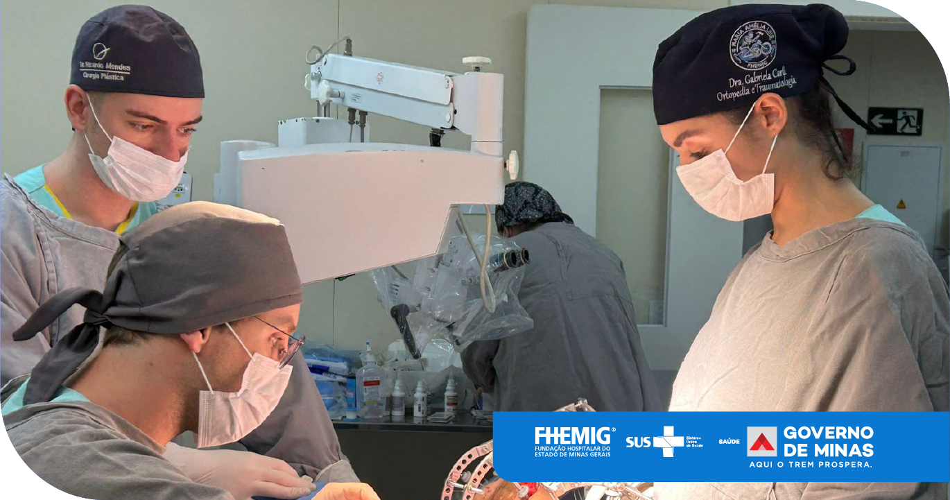 Hospital Júlia Kubitschek amplia possibilidades de reconstrução cirúrgica para usuários do SUS